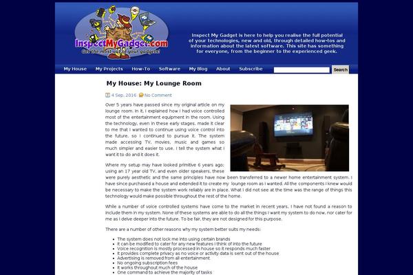 inspectmygadget.com site used Mytheme