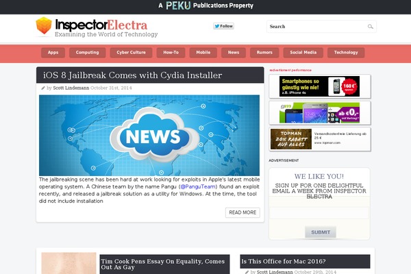 Site using ABG Rich Pins plugin