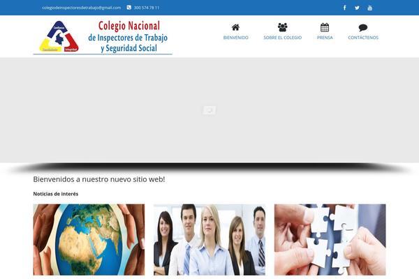 Valise theme site design template sample