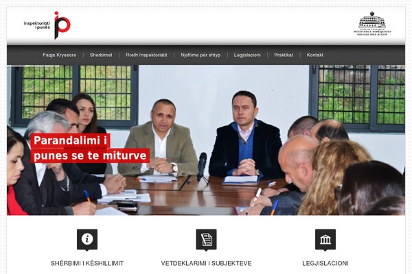 inspektoriatipunes.gov.al site used Mercycorp