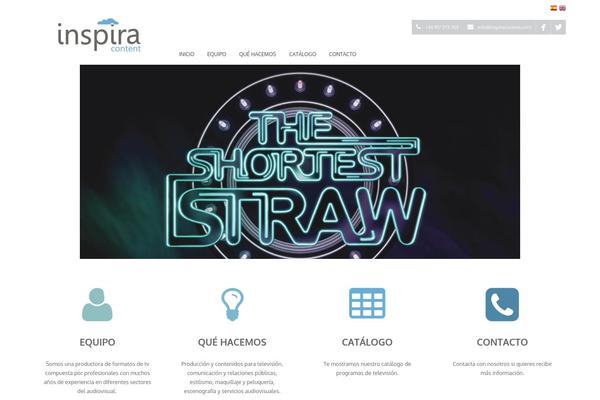 inspiracontent.com site used Dimension