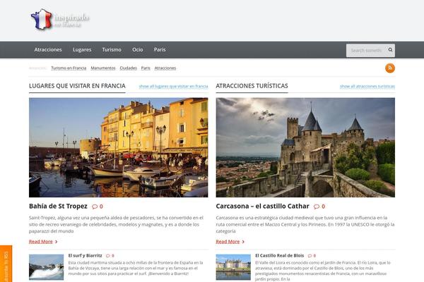 Gadgetine theme site design template sample