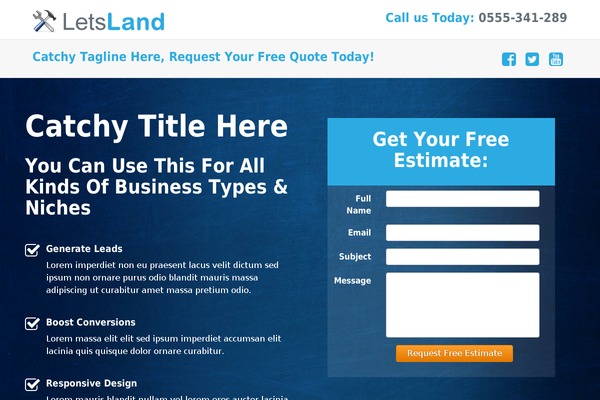 Prostyler theme site design template sample