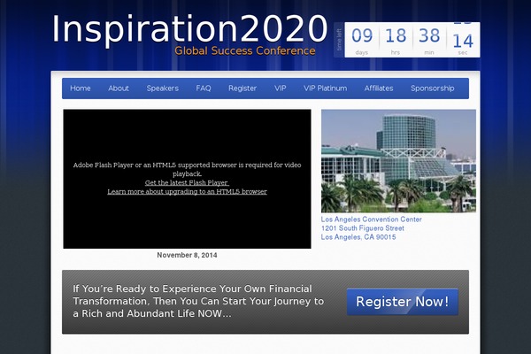 Expo18 Responsive Event Conference WordPress Theme theme site design template sample