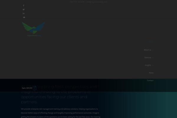 Site using Woopack plugin