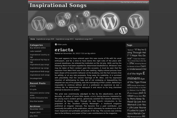 raindrops theme site design template sample