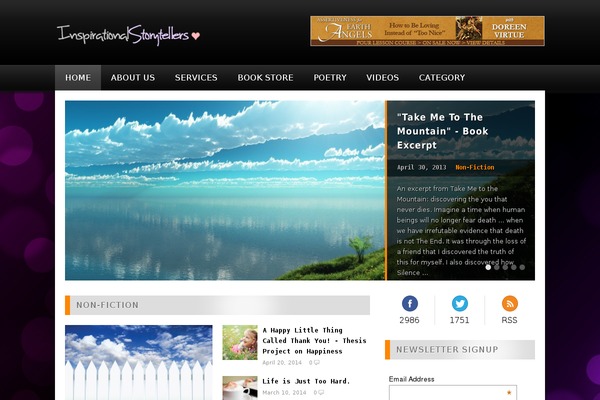 Megamag theme site design template sample