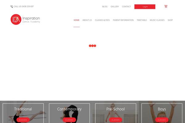 Site using Designthemes-class-addon plugin