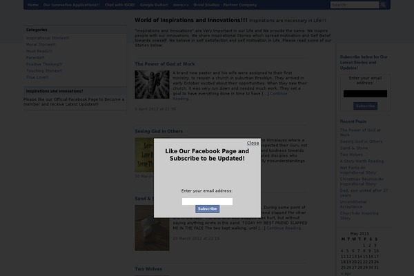 Smells Like Facebook theme site design template sample