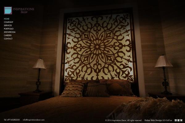 iNspiration theme site design template sample