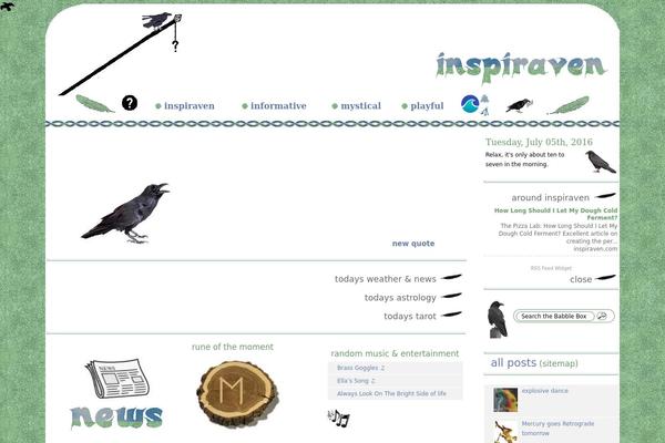 Panorama theme site design template sample