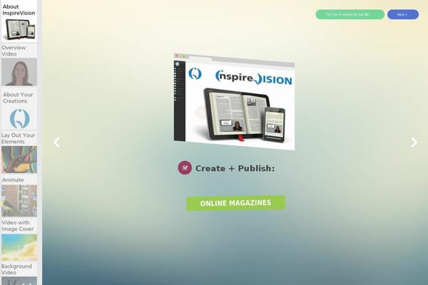 inspirevision theme websites examples