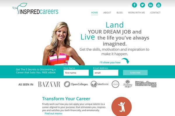 inspiredcareerscoaching.com.au site used Genesischild