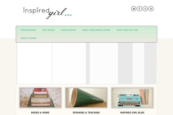 inspiredgirl.net site used Blessing