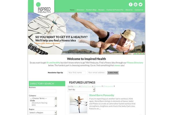 Site using AVH Extended Categories Widgets plugin