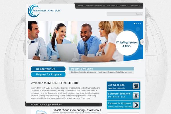 Unite theme site design template sample