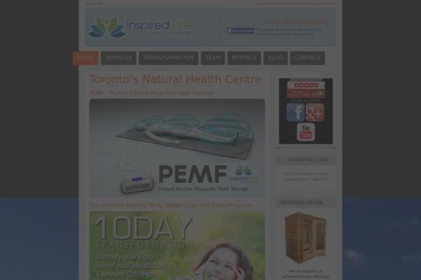 inspiredlife.ca site used Yoo_mellow_wp