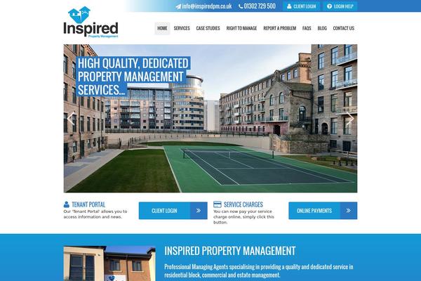 Inspired theme site design template sample