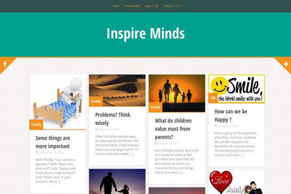 Alizee theme site design template sample
