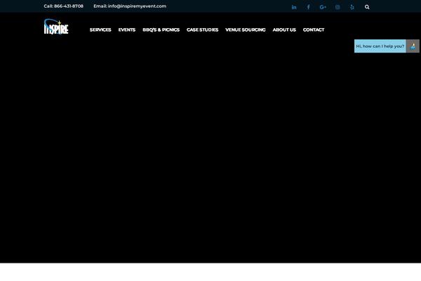 inspiremyevent.com site used Seoteric-framework