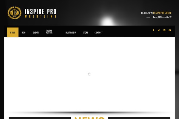 IronBand theme site design template sample