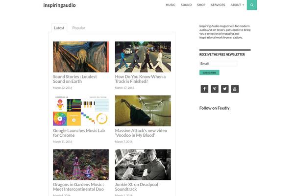 Site using Fourteen Colors plugin
