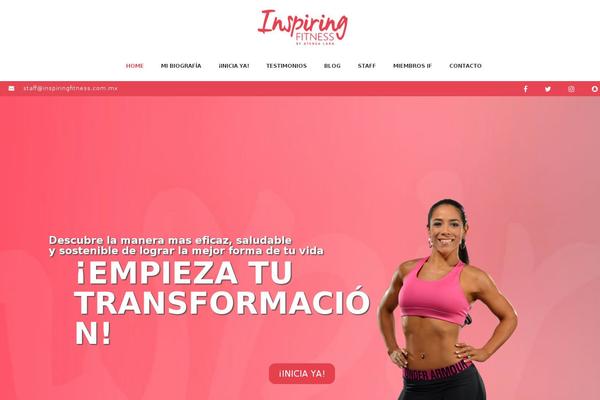 Site using Parallax Scroll plugin