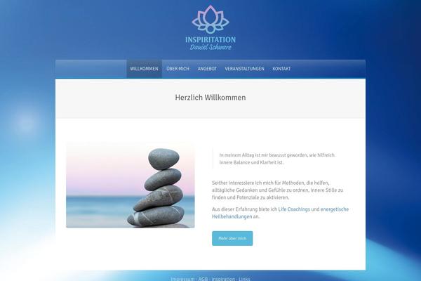 KLEO theme site design template sample