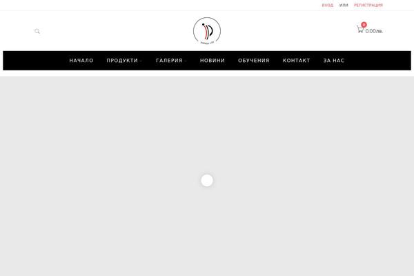 Milano theme site design template sample