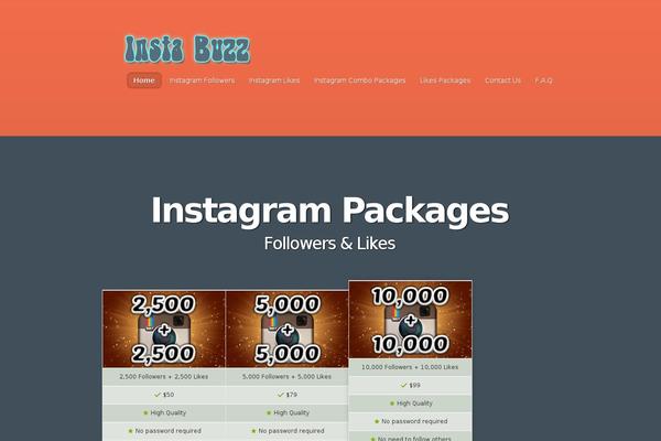 Nimble theme site design template sample