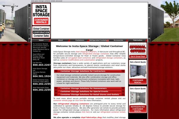 Iss theme site design template sample