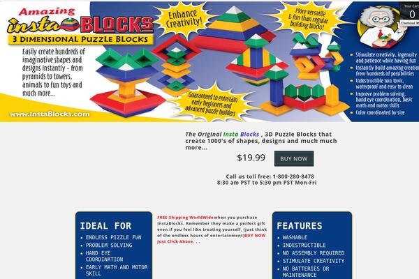 instablocks.com site used Instablock