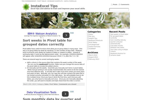 Atahualpa theme site design template sample
