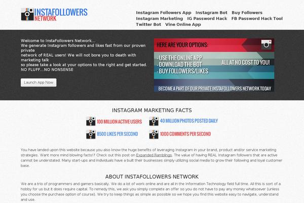 Quark theme site design template sample