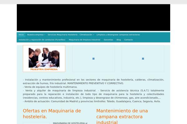 Tempera theme site design template sample