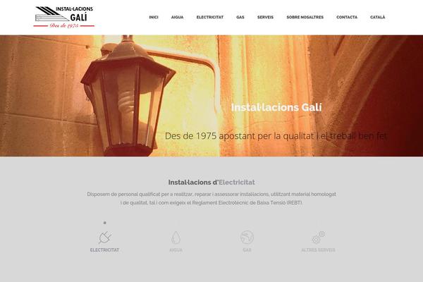 Slowave theme site design template sample