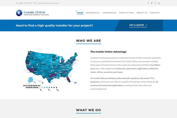 Structure-child theme site design template sample