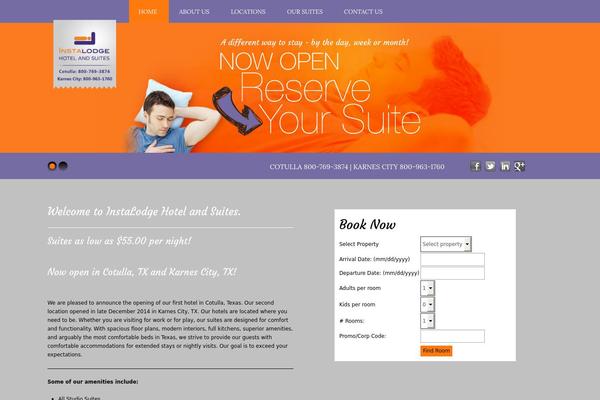 Whiteboard theme site design template sample