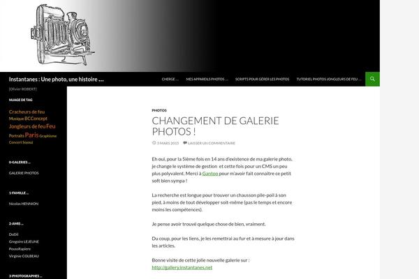 Site using Arconix Flexslider plugin