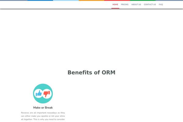 Utouch theme site design template sample