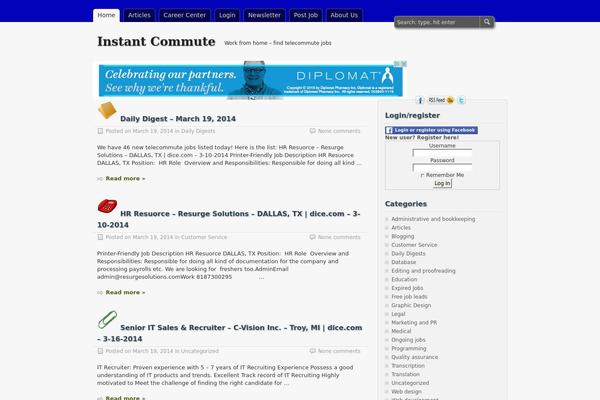 zBench theme site design template sample