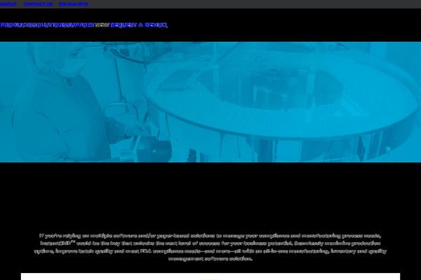 Total theme site design template sample