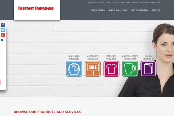 instantimprints.com site used Theme52441