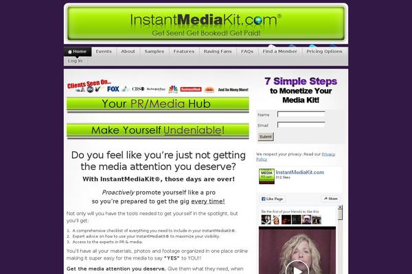 Mystique Extend theme site design template sample