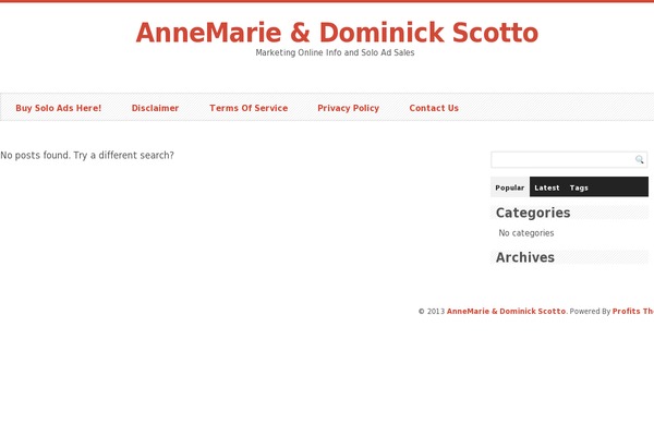 Profitstheme_11 theme site design template sample