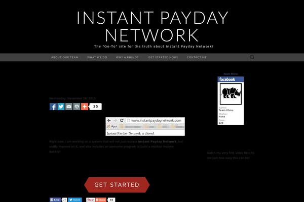 Suits theme site design template sample