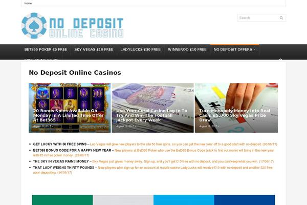 Site using Table Maker plugin