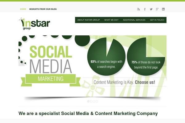 Wp-enlightened104 theme site design template sample