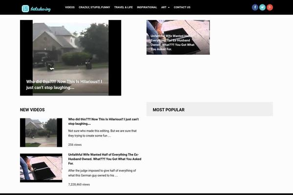 Video theme site design template sample