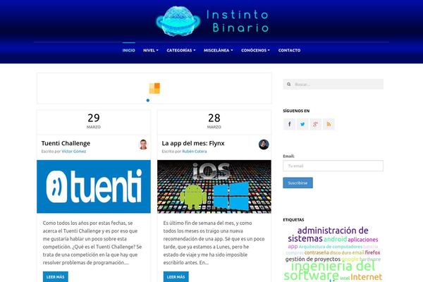 GoBlog theme site design template sample